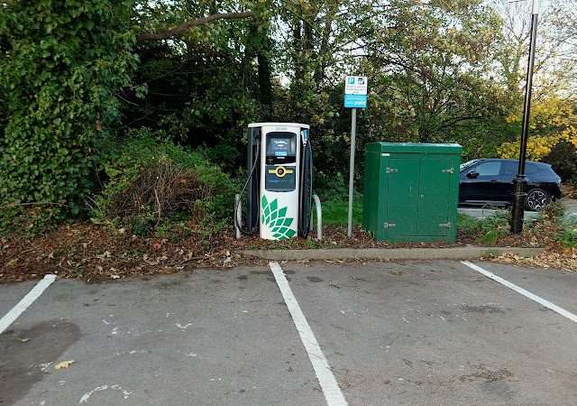 bp pulse Charging Station in Leeds United Kingdom of Great Britain and Northern Ireland