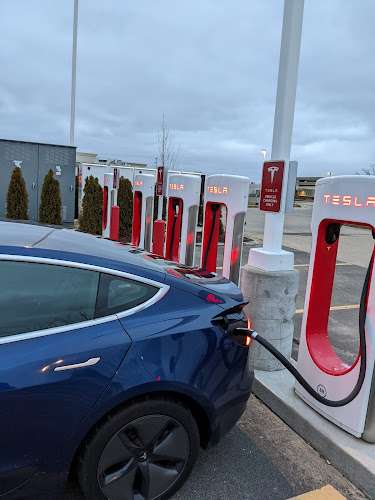 Tesla Supercharger EV Charging Station at 4141 Morrish Rd
