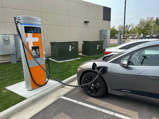 ChargePoint Charging Station in Stevens Point Wisconsin