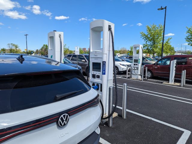 Electrify America Charging Station in Secaucus New Jersey
