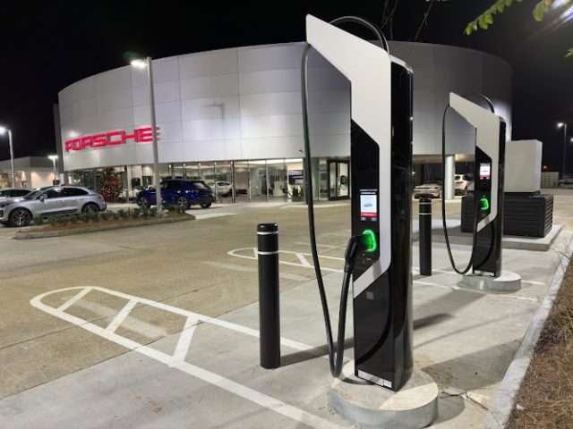 Porsche Destination Charging in US Louisiana