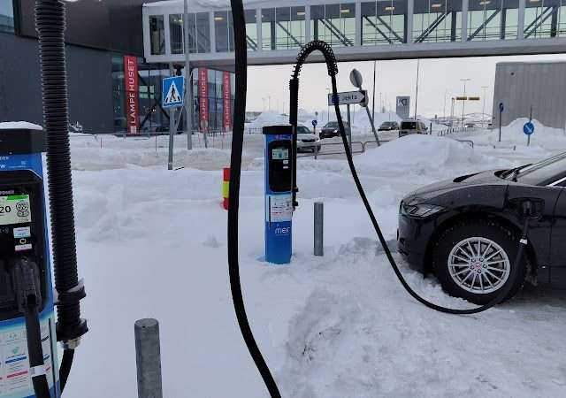 Mer Charging Station in Tromsø Norway 9015