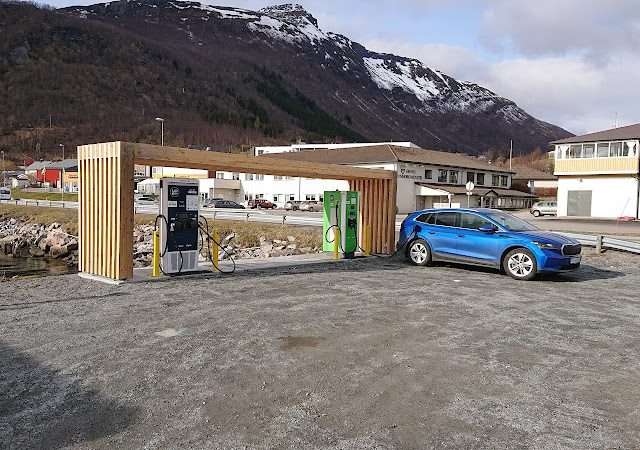 LAD OPP Charging Station in Ørnes Norway 1000