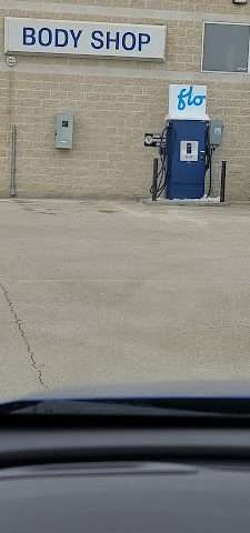 Flo Charging Station in Portage la Prairie Manitoba Canada