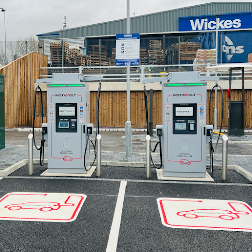 InstaVolt Charging Station EV Charging Station at McDonalds