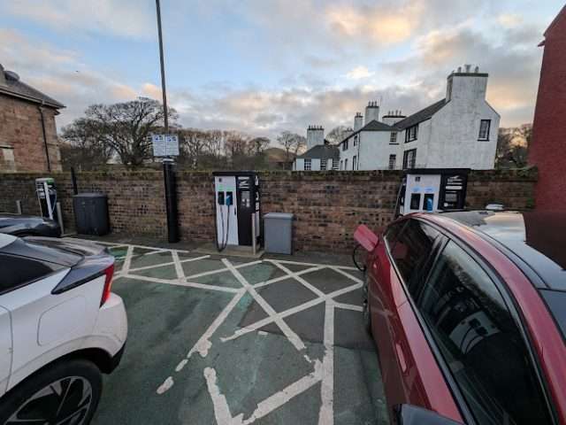 Chargeplace Scotland Charging Station in North Berwick United Kingdom of Great Britain and Northern Ireland