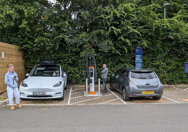 Osprey Charging Station in Alexandria United Kingdom of Great Britain and Northern Ireland
