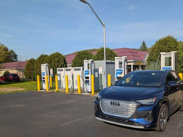 EVolveNY Charging Station in Salamanca New York
