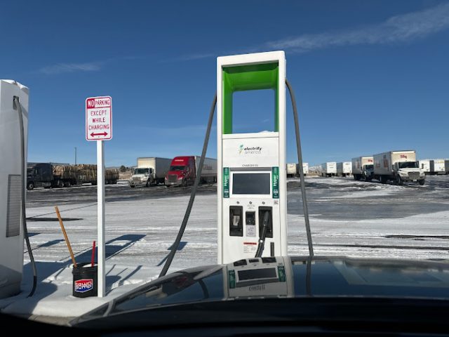 Electrify America Charging Station in Butte Montana
