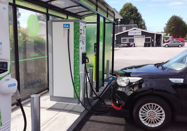 Recharge Charging Station in Skarnes Norway 2100