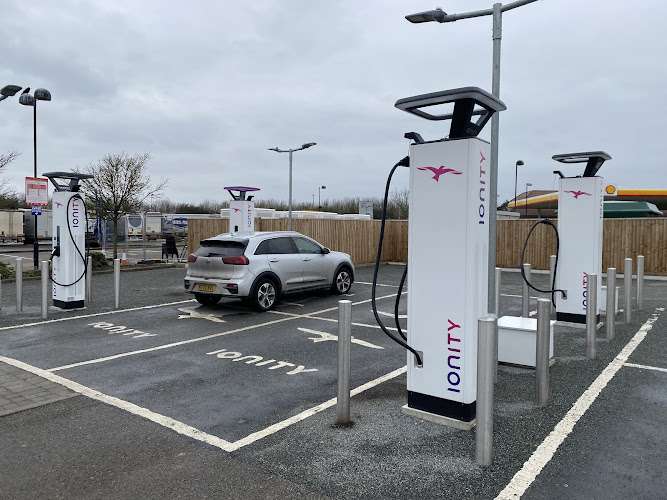 IONITY Charging Station EV Charging Station at A14
