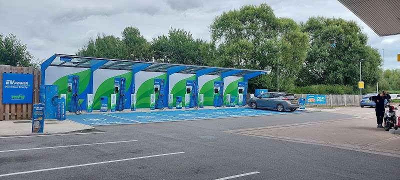 MFG Charging Station EV Charging Station at Airport Roundabout