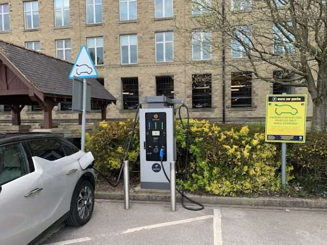 GeniePoint Charging Station in Skipton United Kingdom of Great Britain and Northern Ireland