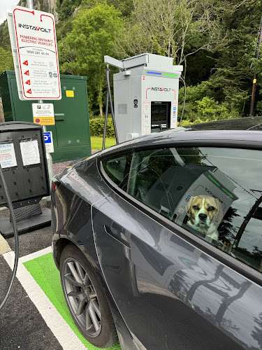 InstaVolt Charging Station EV Charging Station at Moch Café