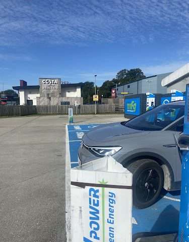 MFG EV power Charging Station in Poole United Kingdom of Great Britain and Northern Ireland