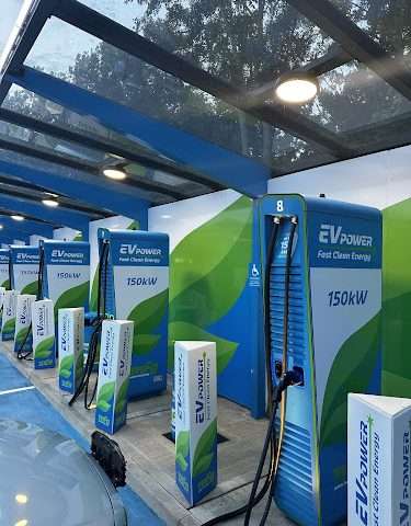 MFG Charging Station in Huntingdon United Kingdom of Great Britain and Northern Ireland