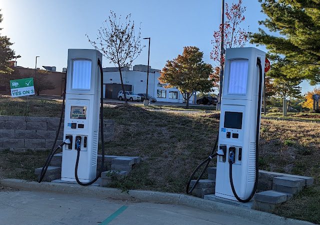 EV Connect Charging Station in Columbia Missouri