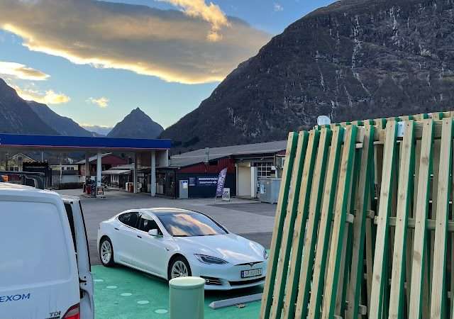 Kople Charging Station in Byrkjelo Norway 6826