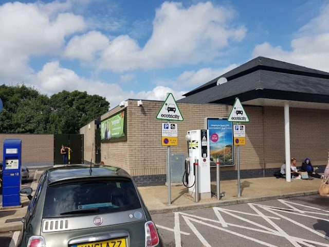 GRIDSERVE Charging Station in Cullompton United Kingdom of Great Britain and Northern Ireland