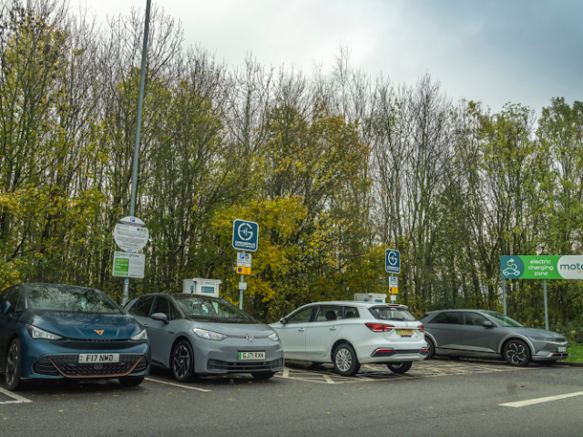 GRIDSERVE Charging Station in Derby United Kingdom of Great Britain and Northern Ireland