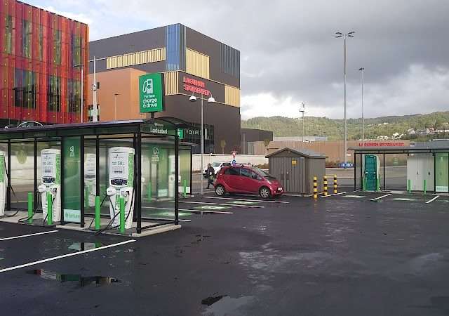 Fortum Charge And Drive Charging Station in Bergen Norway 5239