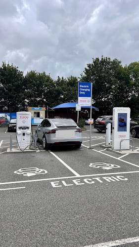 Pod Point Charging Station EV Charging Station at Tesco store
