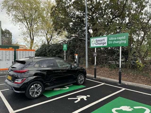 Smart Charge Charging Station in Tamworth United Kingdom of Great Britain and Northern Ireland