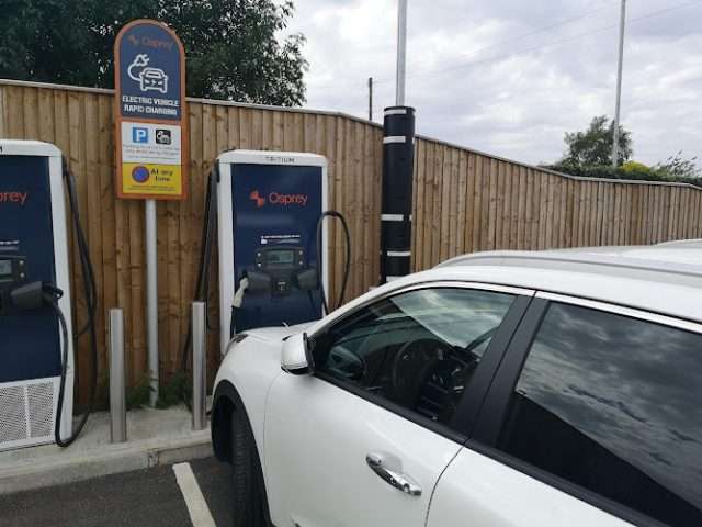 Osprey Charging Station in Boston United Kingdom of Great Britain and Northern Ireland