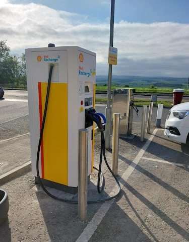 Shell Recharge Charging Station in Dunblane United Kingdom of Great Britain and Northern Ireland