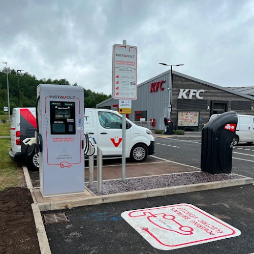 InstaVolt Charging Station EV Charging Station at KFC