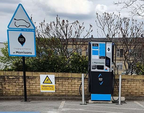 GeniePoint Charging Station in Barnsley United Kingdom of Great Britain and Northern Ireland