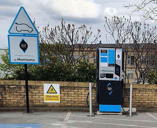 GeniePoint Charging Station EV Charging Station at Lower Thomas St