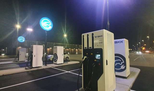 Eviny Charging Station in Krokstadelva Norway 3055