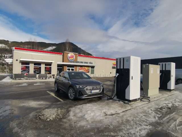 Mer Charging Station in Gol Norway 3550
