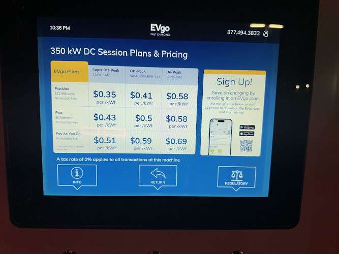 EVgo Charging Station EV Charging Station at 1530 Hamilton Ave