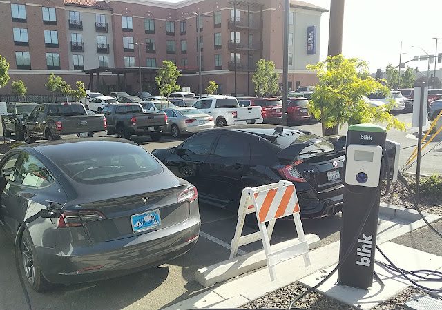 Blink Charging Station in Prescott Arizona