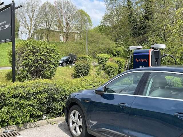 Osprey Charging Station in Chester United Kingdom of Great Britain and Northern Ireland