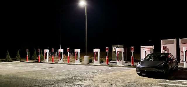Tesla Supercharger in Brewster New York