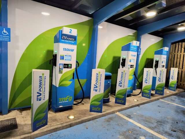 MFG Power Charging Station in Boston United Kingdom of Great Britain and Northern Ireland