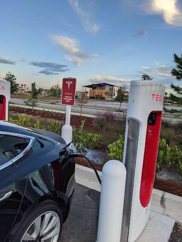 Tesla Supercharger EV Charging Station at 1250 Richmond Rd