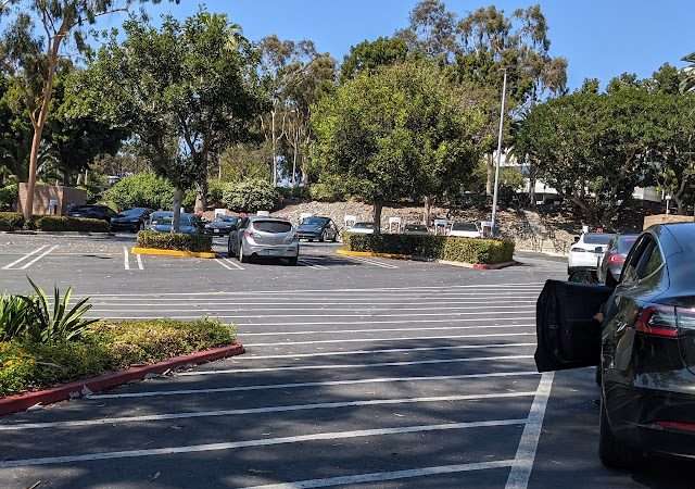 Tesla Supercharger in Culver City California