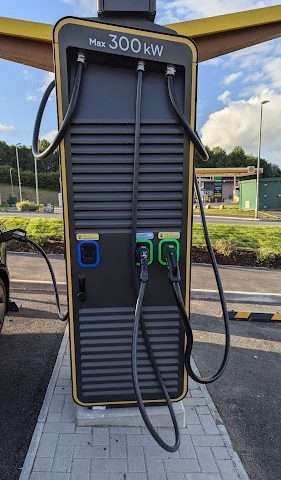 Fastned Charging Station in Darlington United Kingdom of Great Britain and Northern Ireland