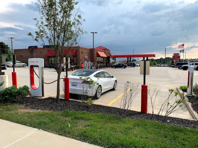 Tesla Supercharger in York PA