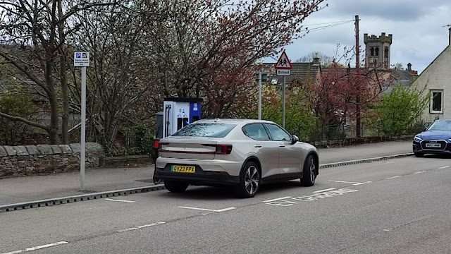 ChargePlace Scotland Charging Station in Aberlour United Kingdom of Great Britain and Northern Ireland