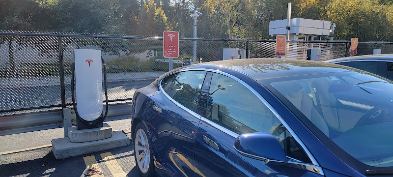 Tesla Supercharger EV Charging Station at 878 Washington Ave