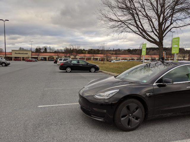 Shell Recharge Charging Station in Hershey Pennsylvania