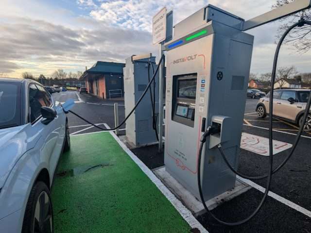 InstaVolt Charging Station in Shrewsbury United Kingdom of Great Britain and Northern Ireland