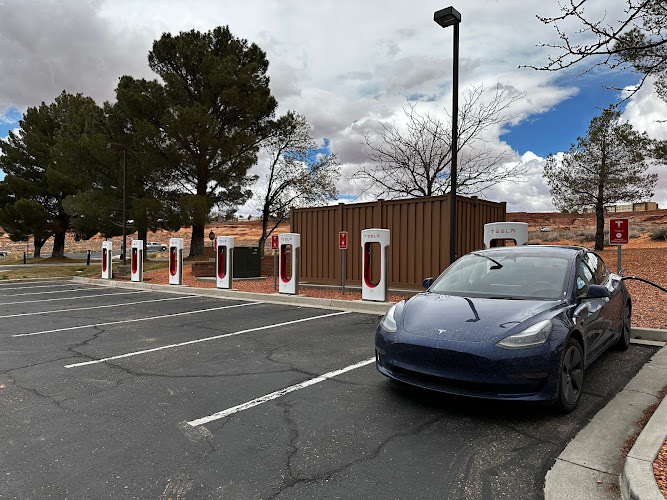 Tesla Supercharger EV Charging Station at 600 Clubhouse Dr