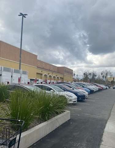 Tesla Supercharger in San Gabriel California