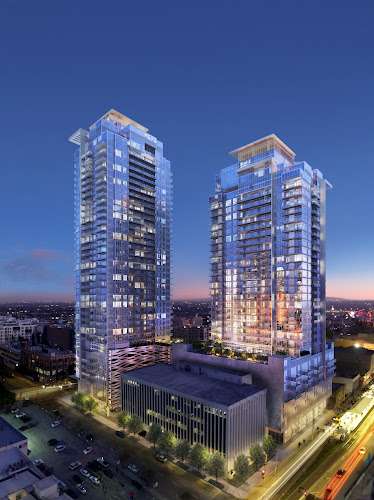 Hope + Flower EV Charging Station at 1201 S Hope St